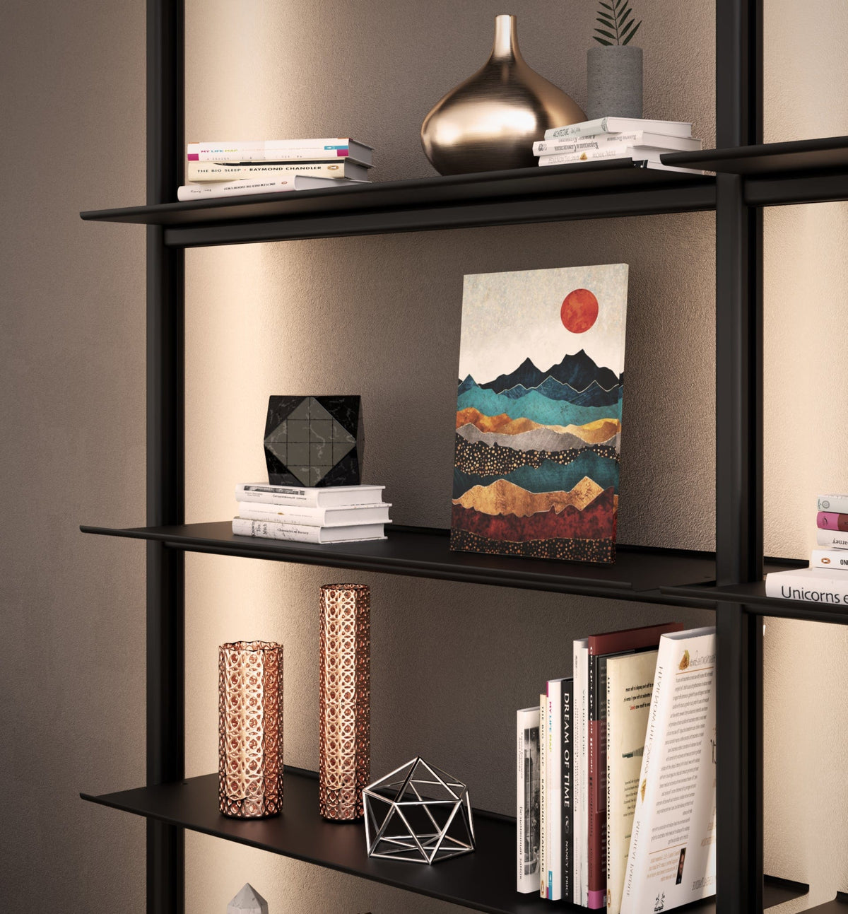 IO-L bookcase with LED IO-L bookcase with LED