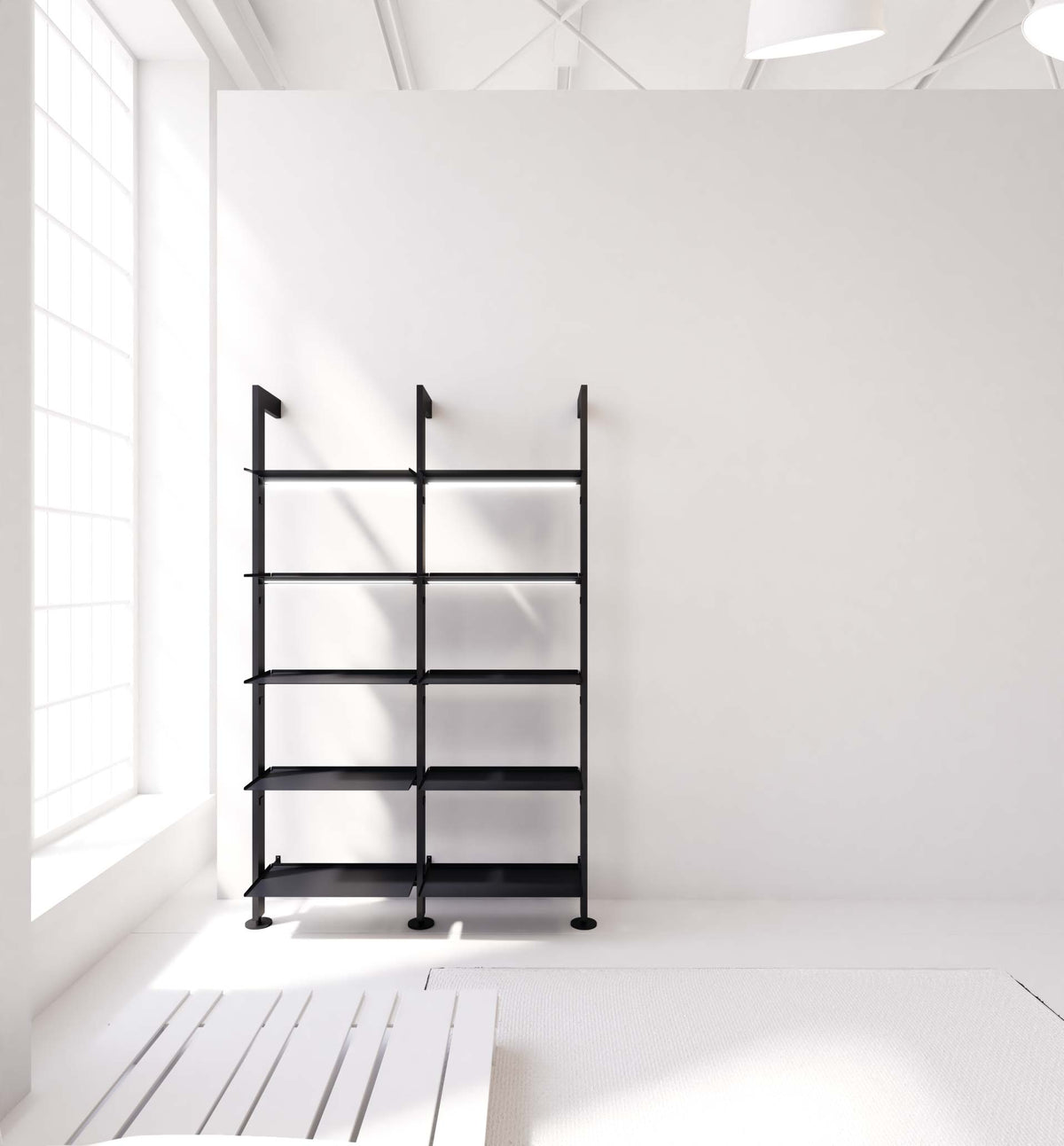 Giostra-L Lux libreria con LED Giostra-L Lux libreria con LED