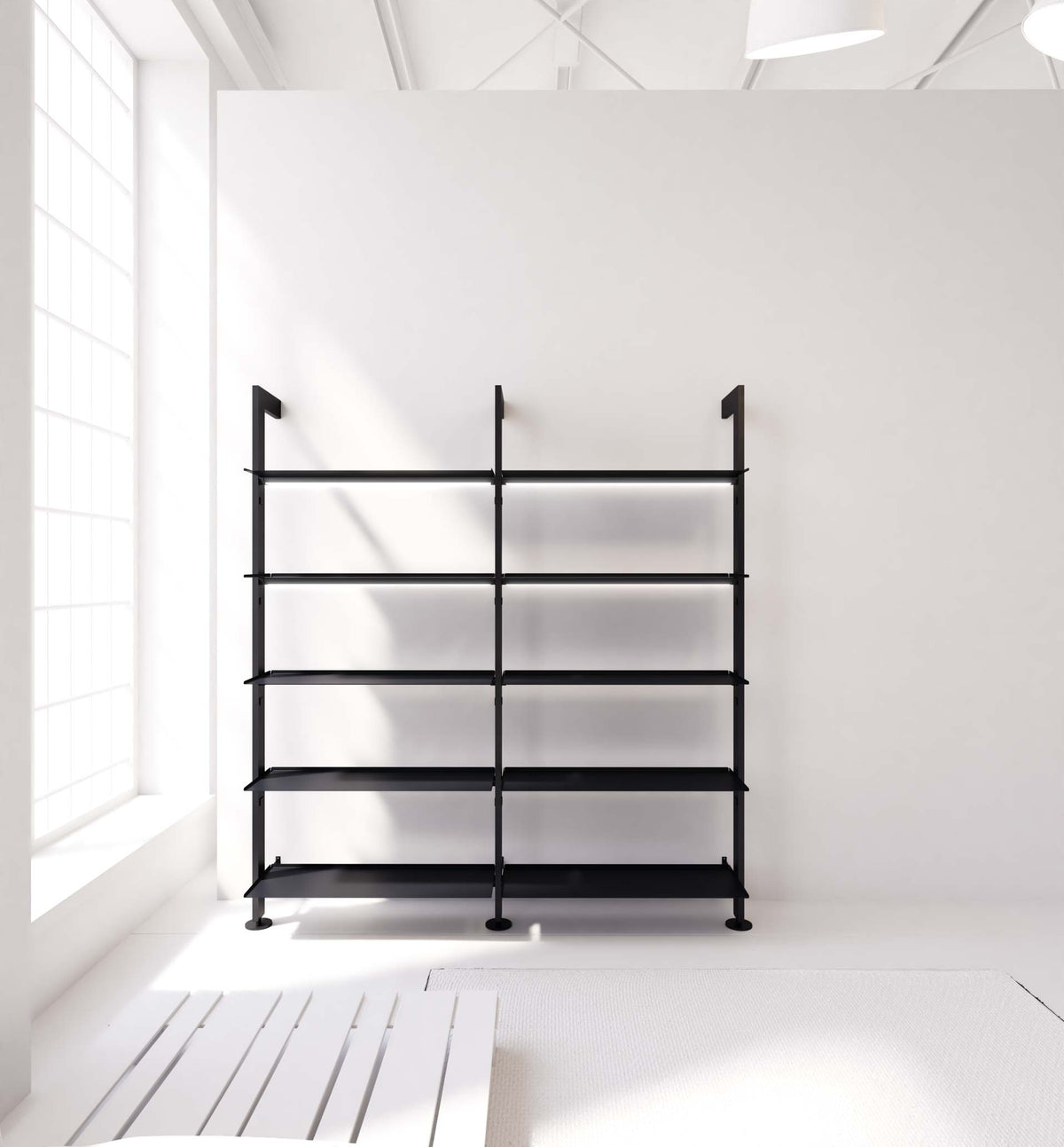 Giostra-L Lux libreria con LED Giostra-L Lux libreria con LED