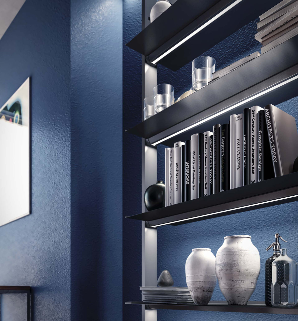 Giostra-L Lux libreria con LED Giostra-L Lux libreria con LED