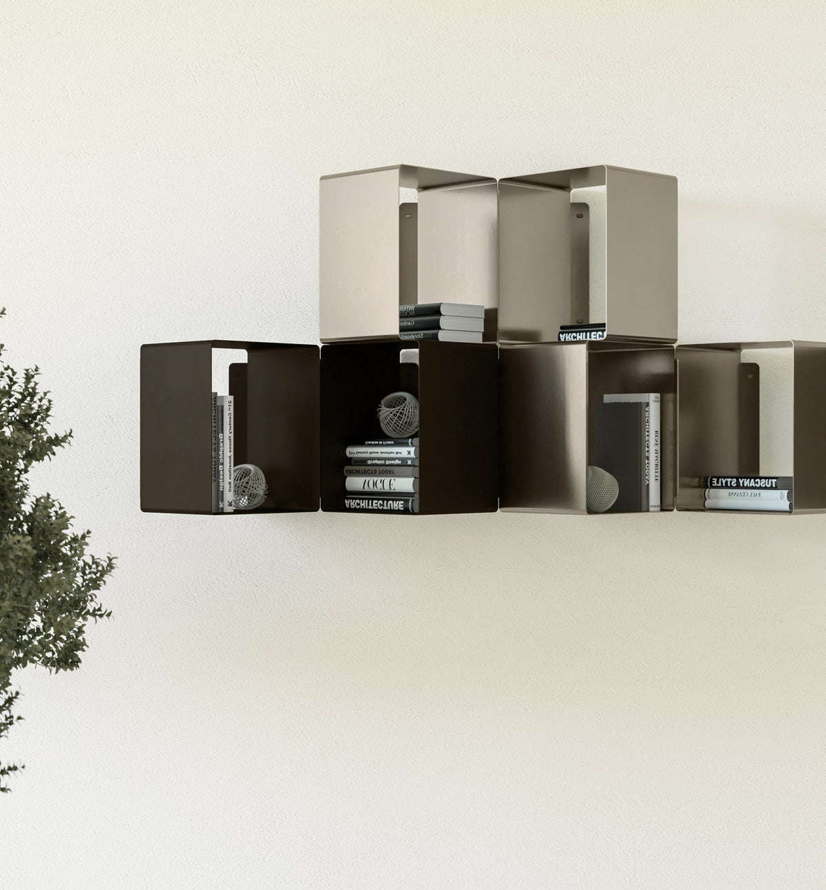 Kubi wall bookcase Kubi wall bookcase