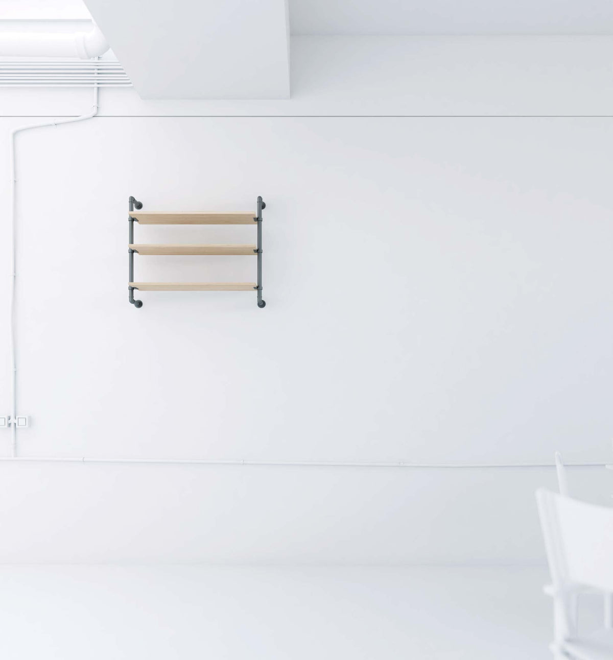 Pipe bookcase Pipe bookcase