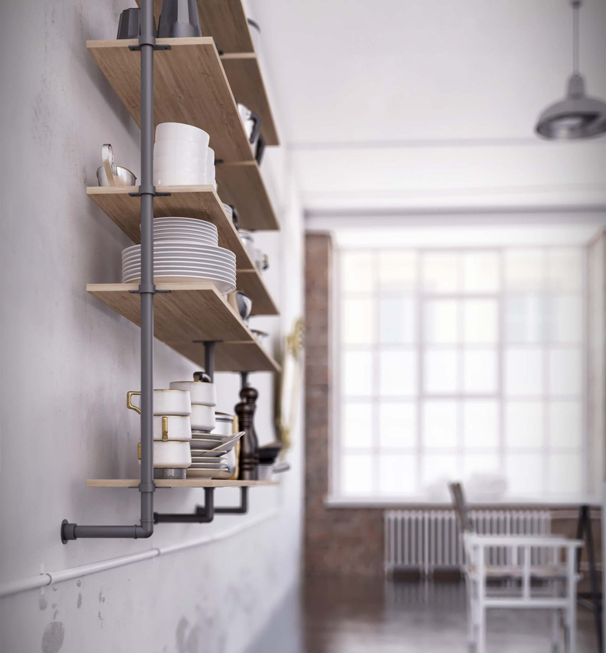 Pipe bookcase Pipe bookcase