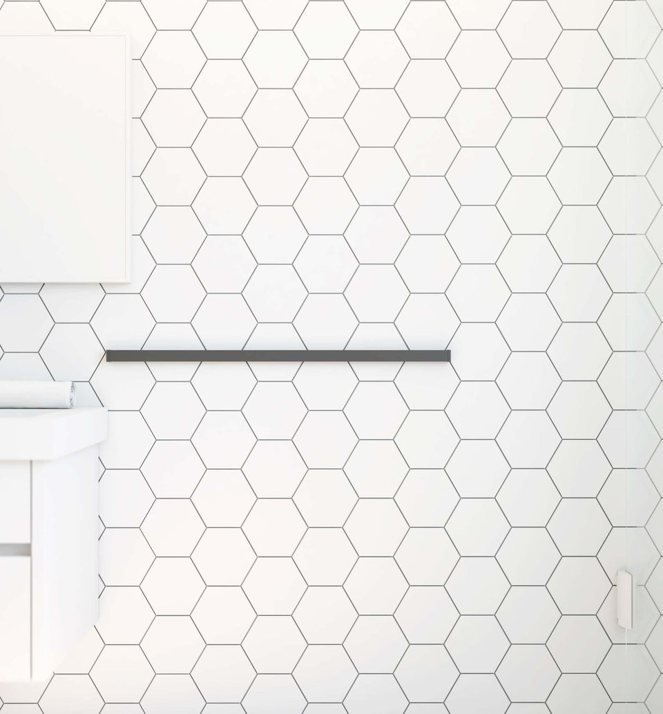 Rise bathroom rack