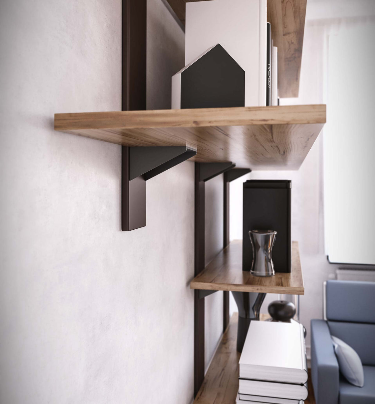 Tower wall bookcase Tower wall bookcase