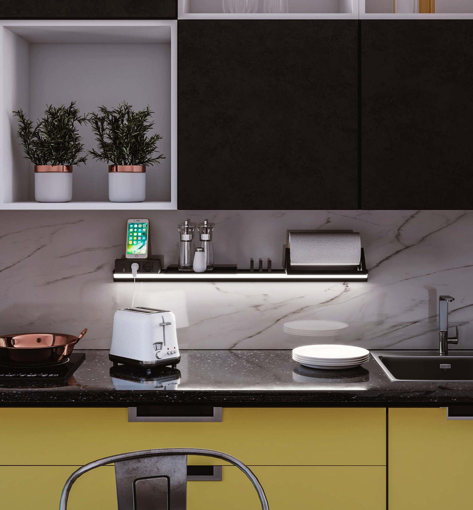 Triga sottopensile L 90 con LED | Damiano Latini