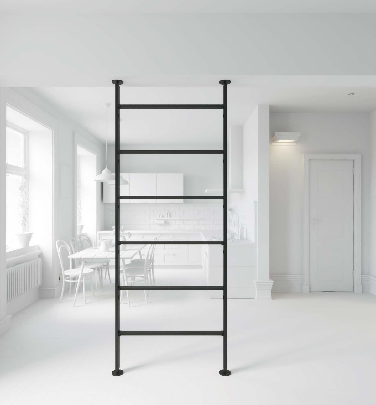 Vertical Line dividing bookcase Vertical Line dividing bookcase