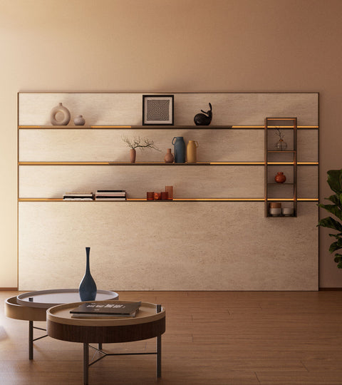 Moove S - boiserie per il living personalizzabile | Damiano Latini