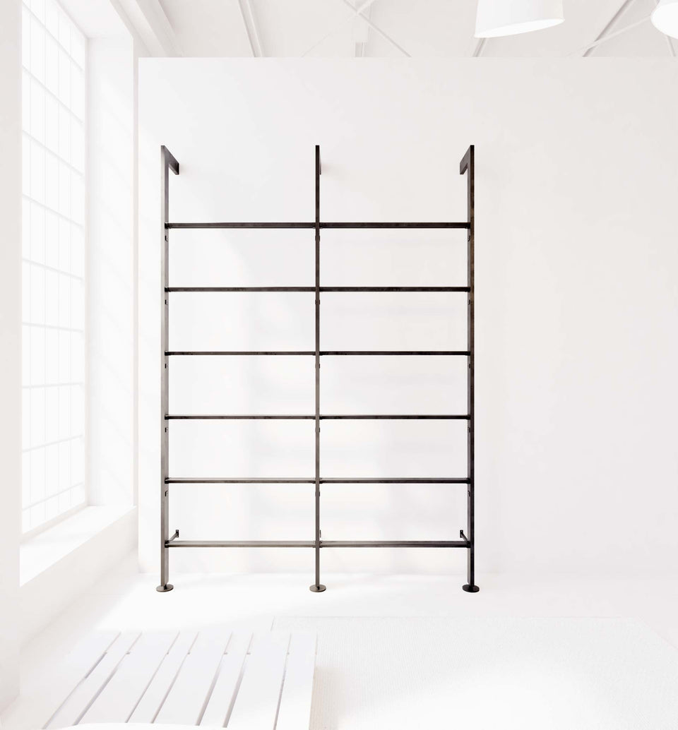 Giostra-L wall-mounted bookcase