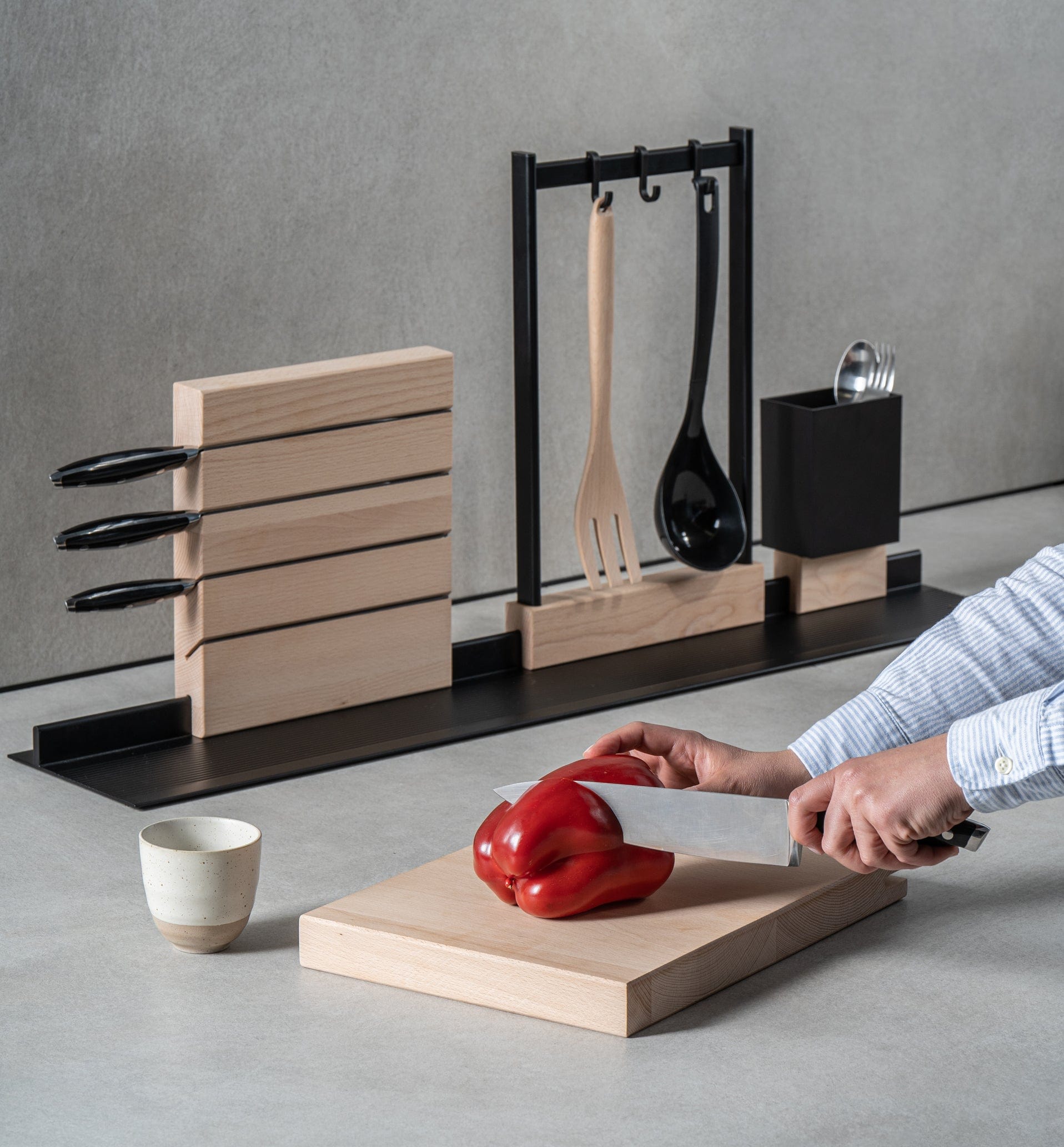 Tray sistema free-standing di accessori