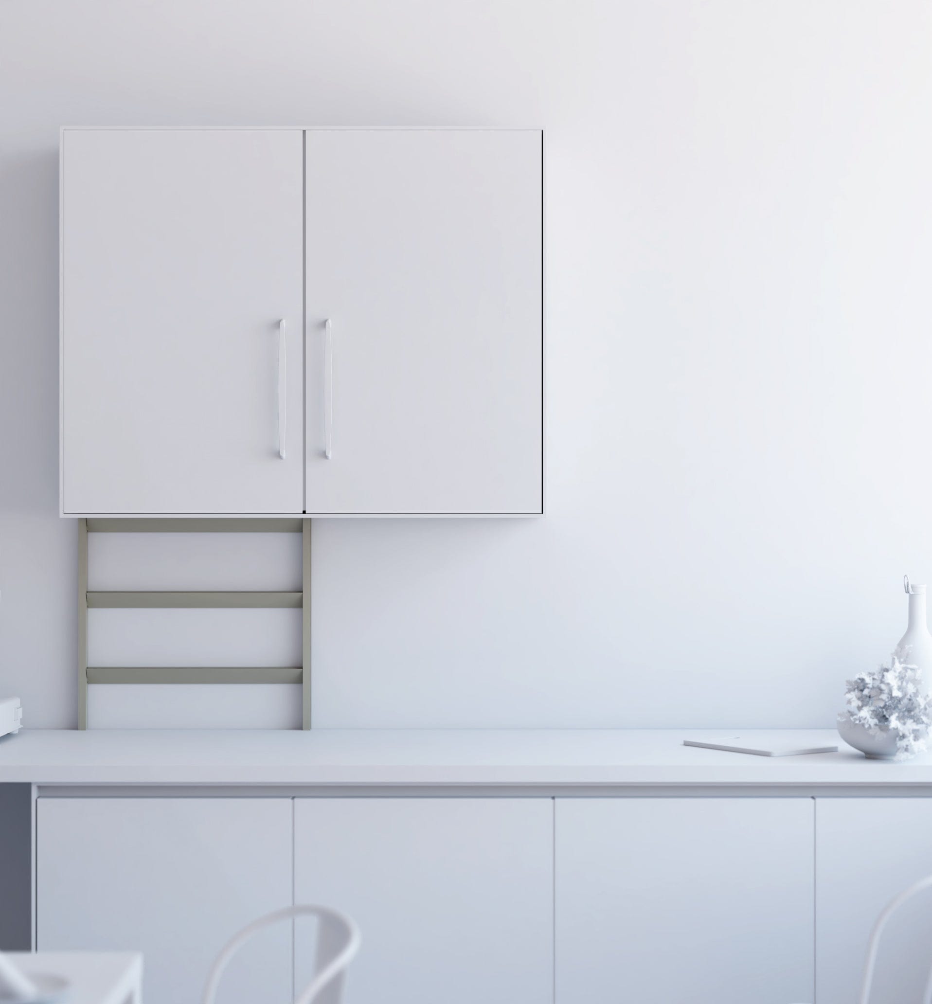 Dama cremagliera sottopensile