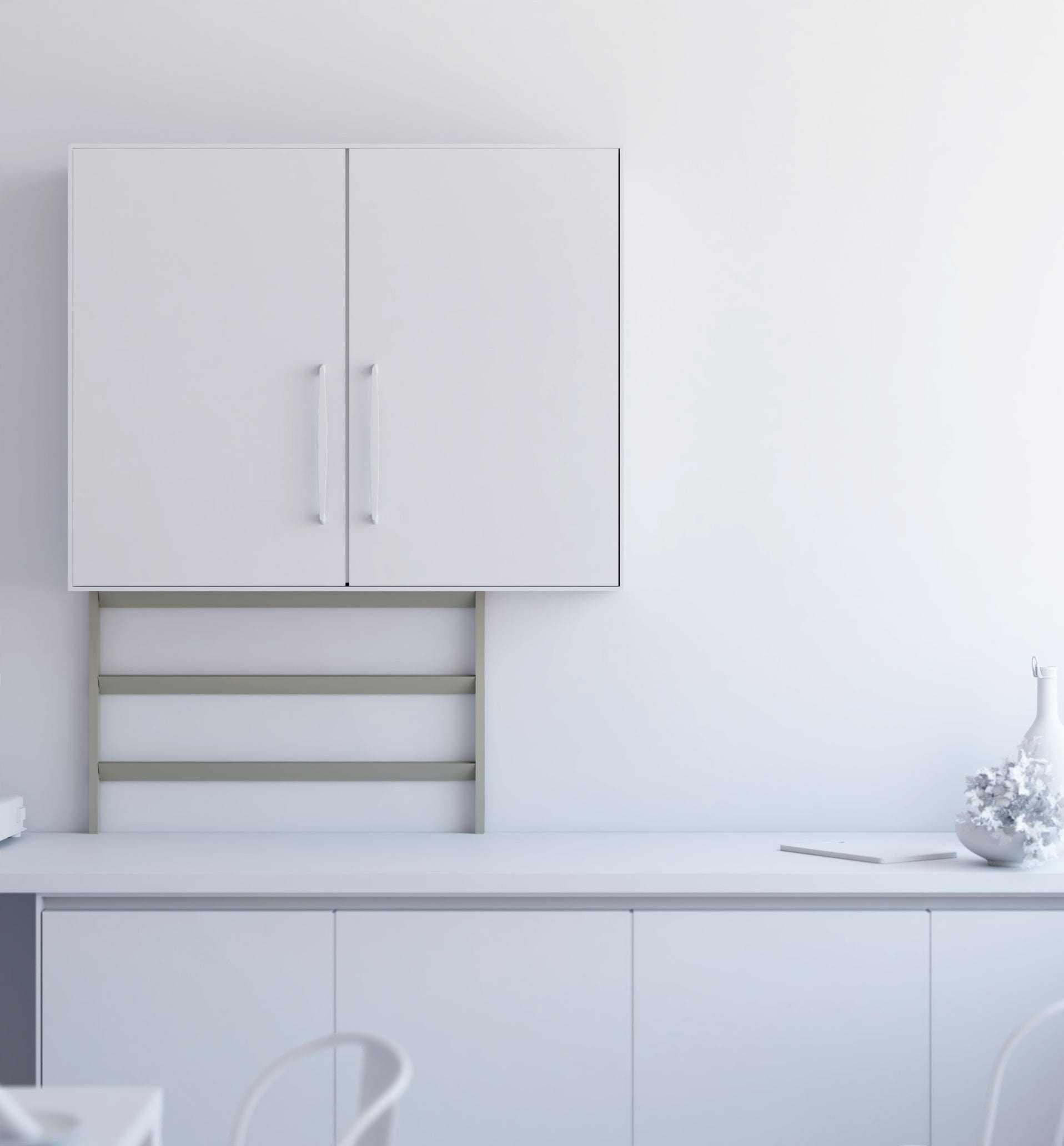 Dama cremagliera sottopensile