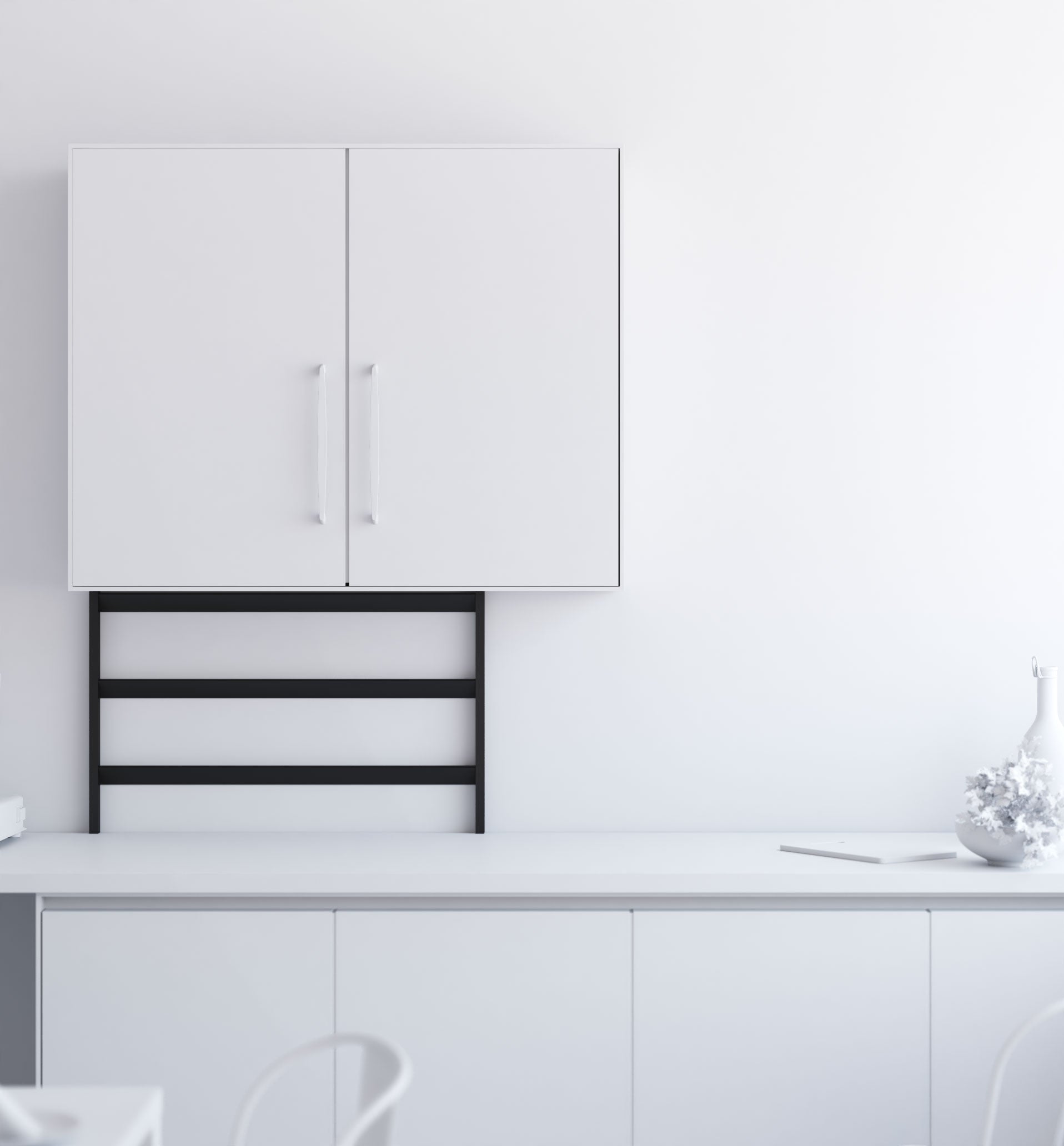 Dama cremagliera sottopensile