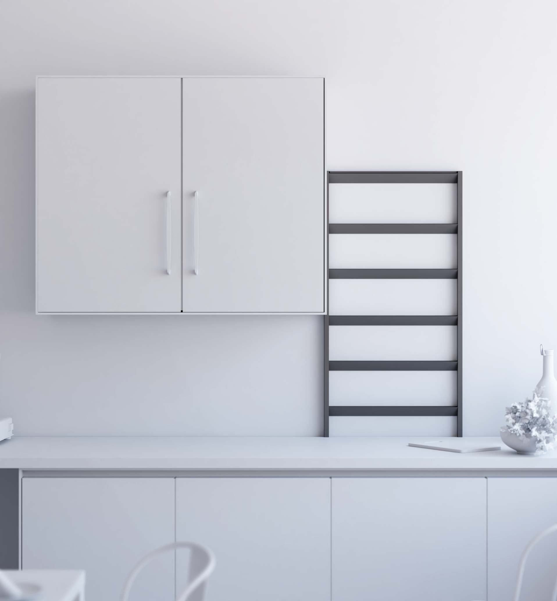 Dama cremagliera sottopensile