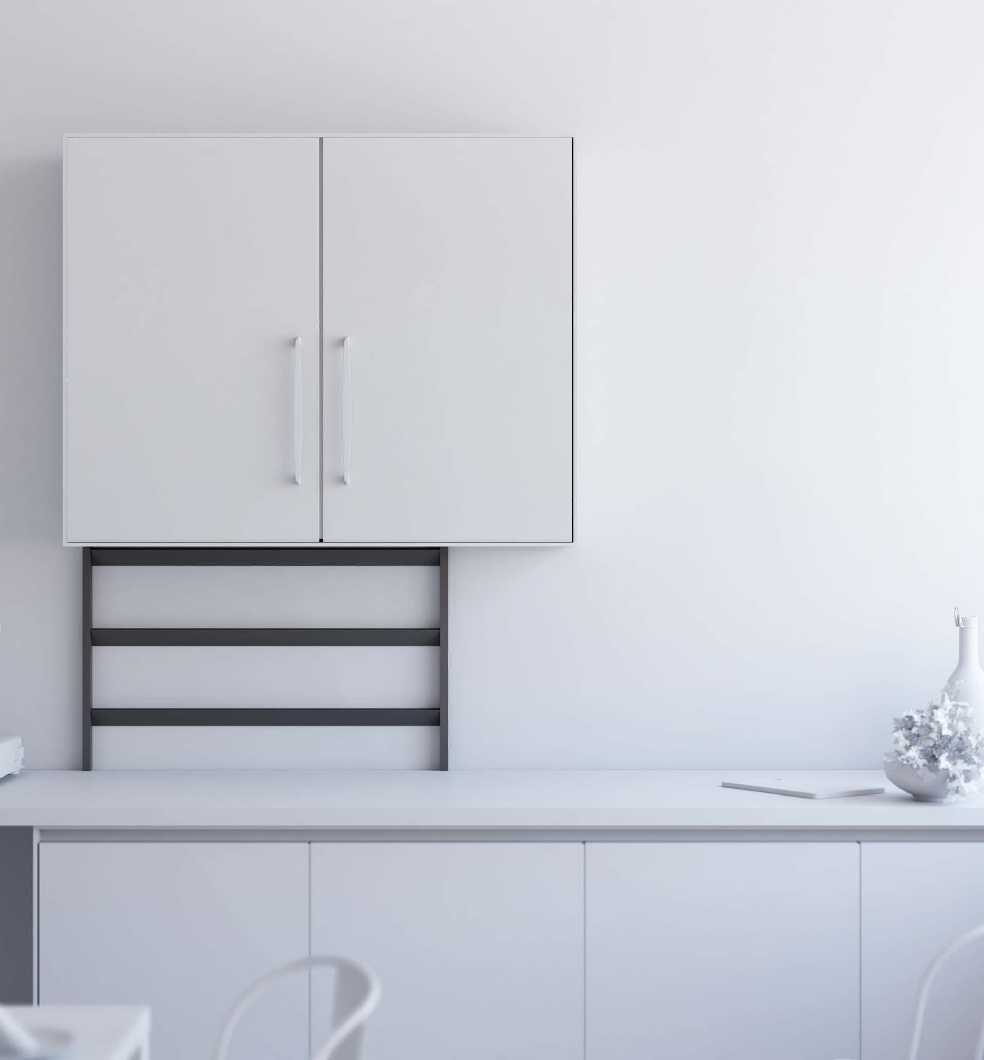 Dama cremagliera sottopensile