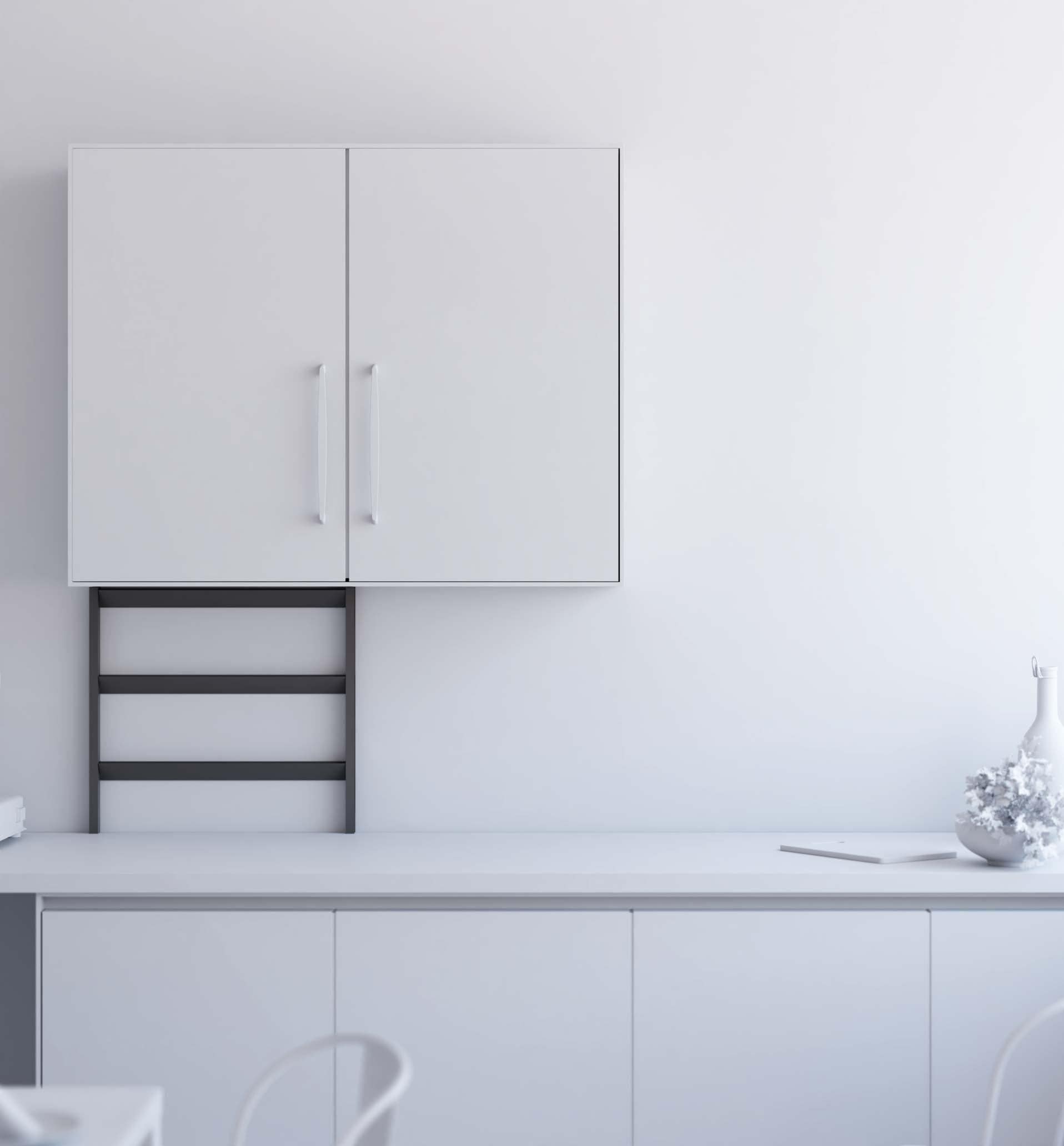 Dama cremagliera sottopensile