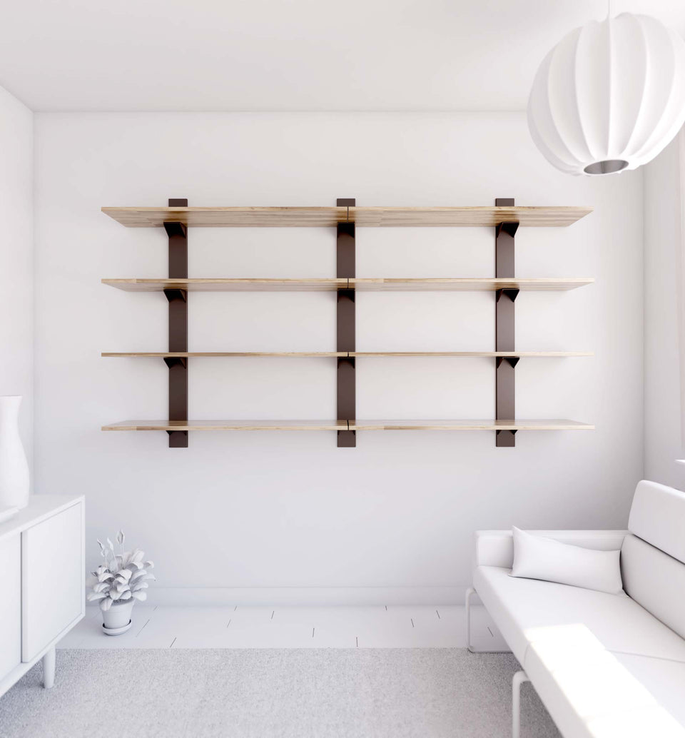Tower wall bookcase